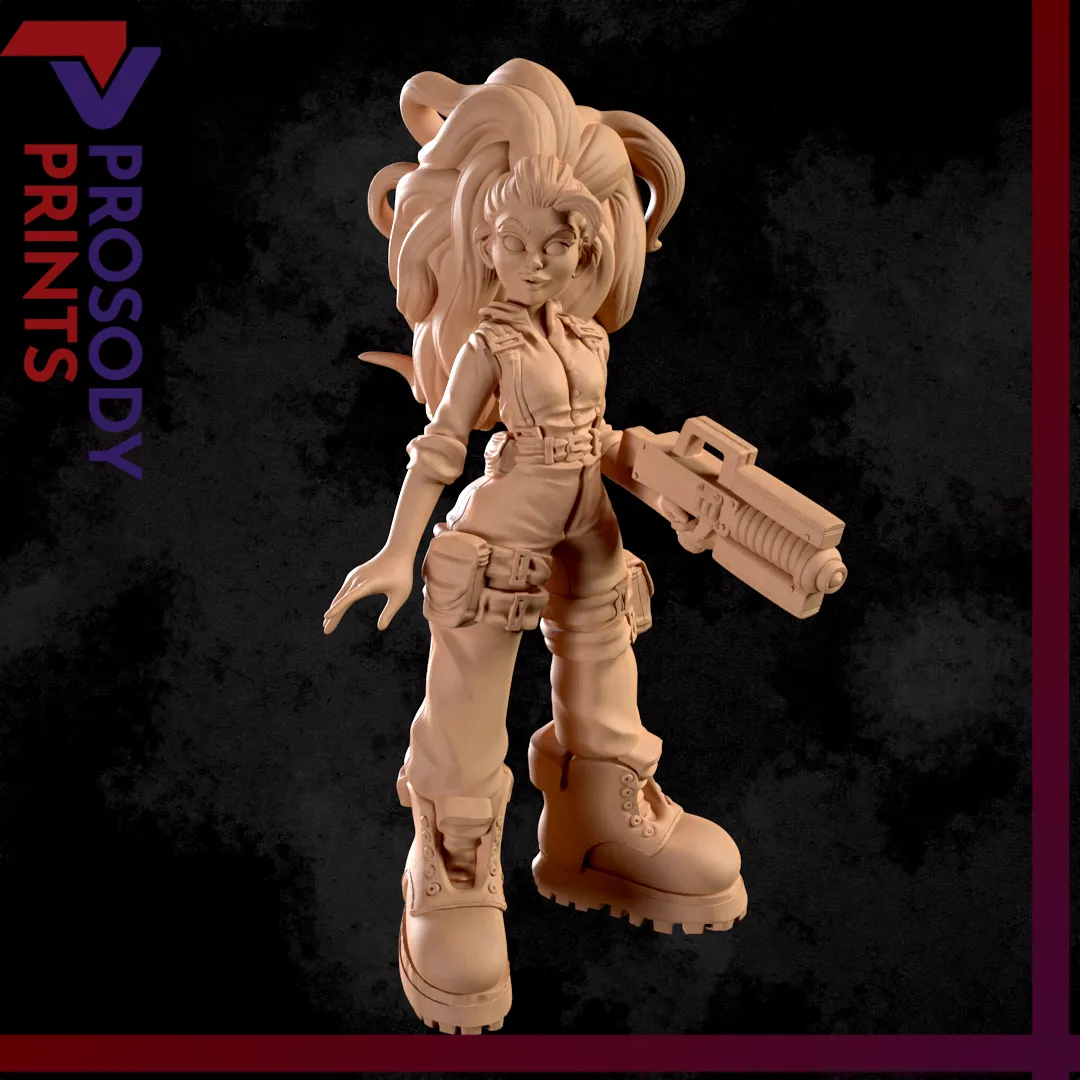 Sci Fi Gunslinger Amy